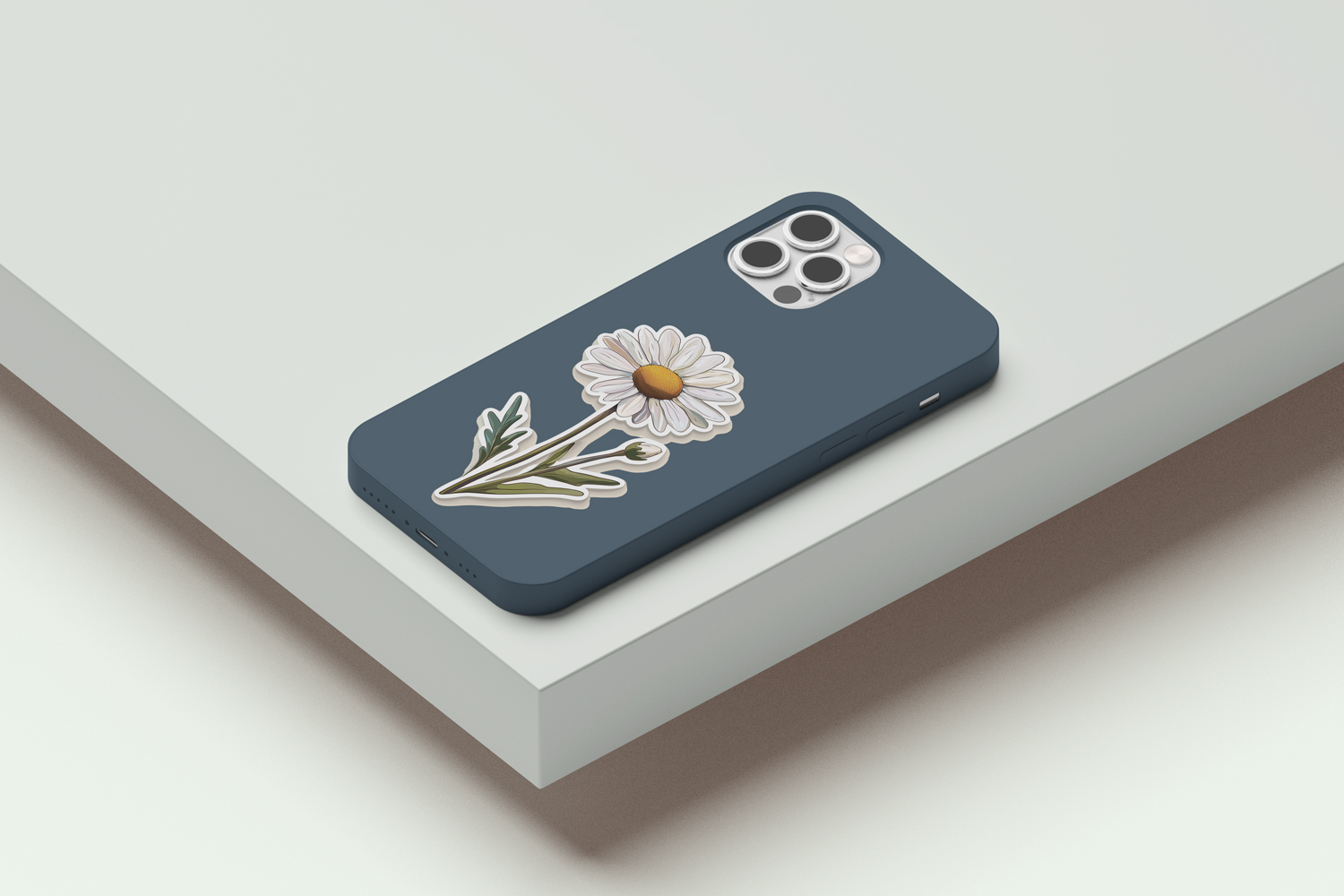 Daisy Sticker – On Phone