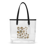 Clear Tote Bag - Plastic Hand-Held Shopping Basket